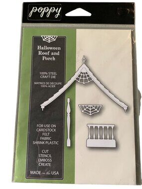 Halloween Roof & Porch Craft Metal Die Set